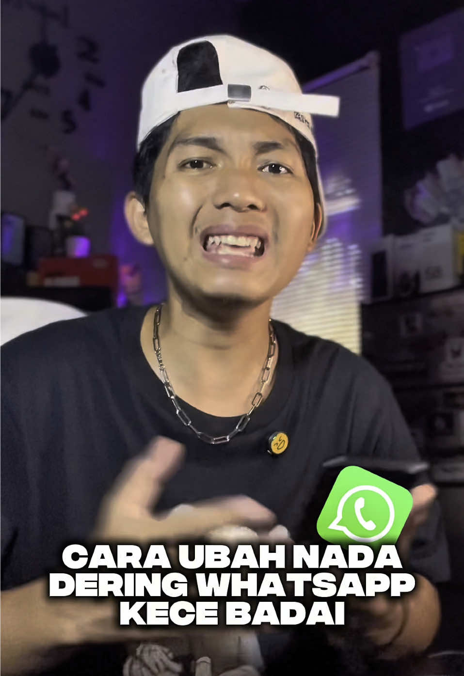 cara ubah nada dering panggilan whatsapp keren..#fyp 