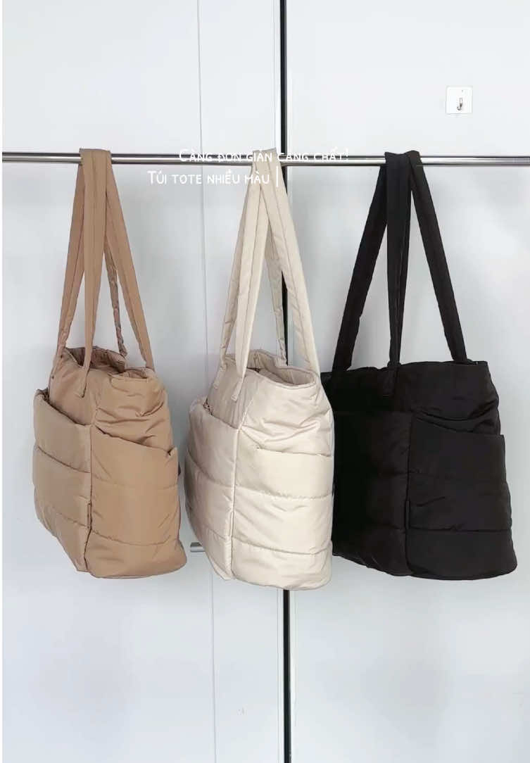 Càng đơn giản càng chất! Túi tote nhiều màu mix đồ cực đỉnh~☁️🎀💗 🛒DEAL ĐỘC QUYỀN! NHẤN LINK DƯỚI VIDEO ĐỂ MUA NGAY!  #bagsmart #bagsmartvn #balo #fyp #Waterproof #totebag #workbag 