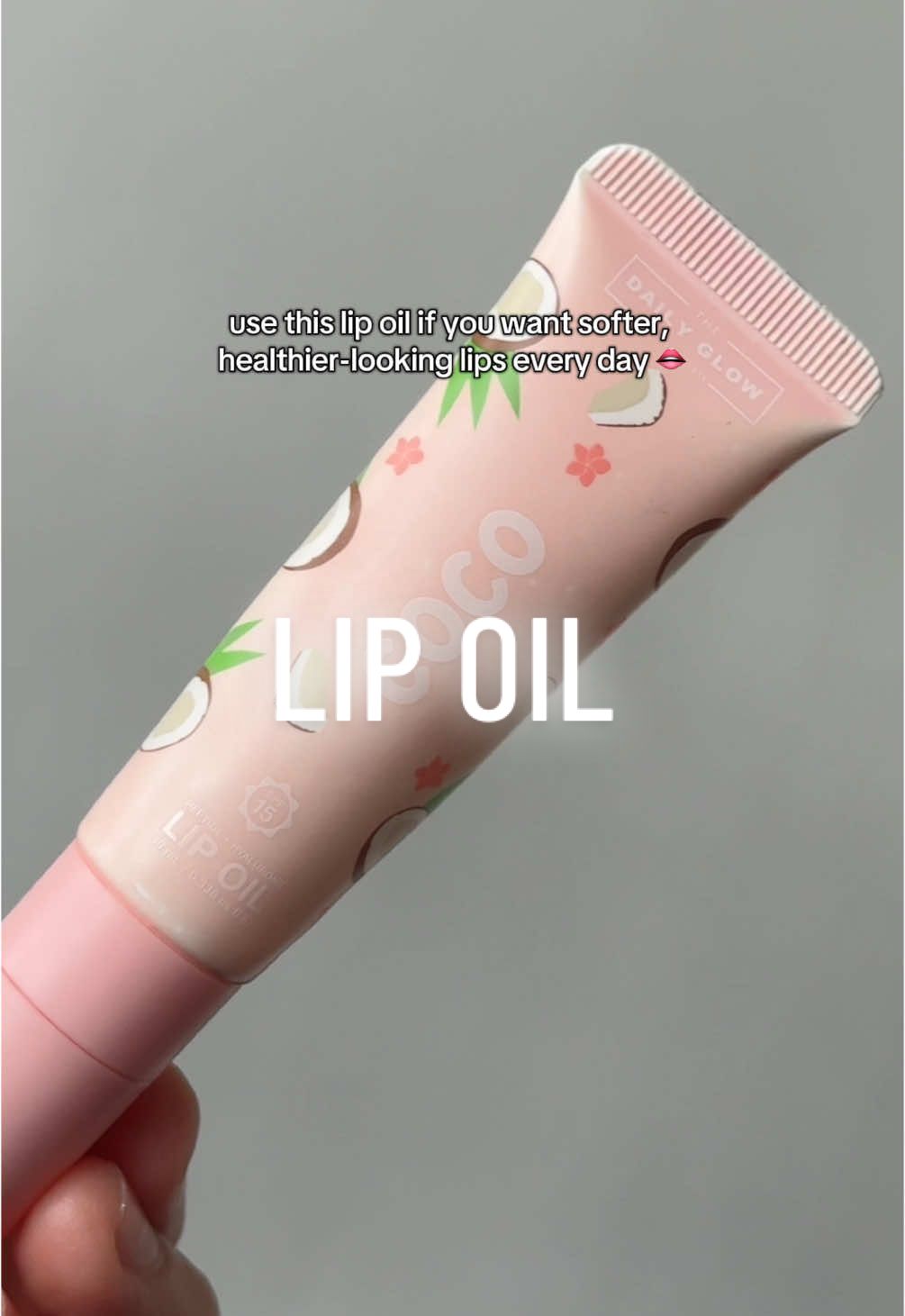 bye dry lips 😝 #lipoil #lippeptide #liptreatment #drylips #pinklips #fyp #foryou #thedailyglow 