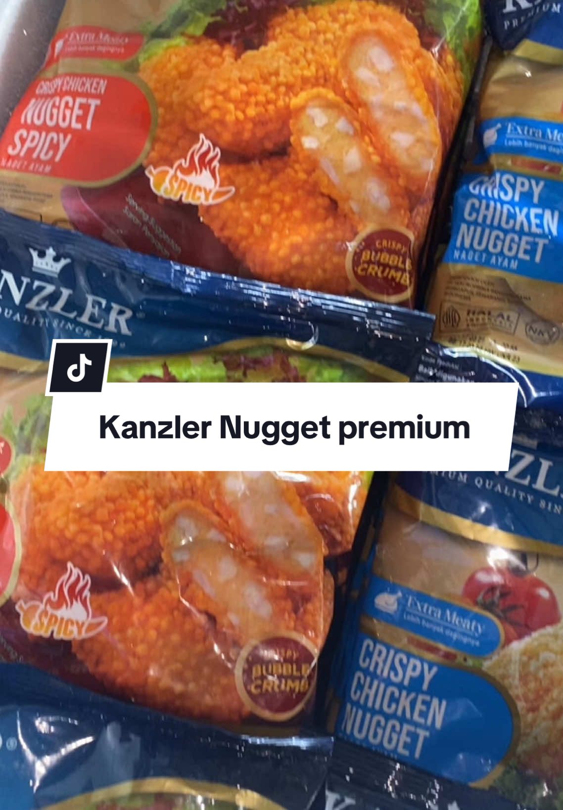 Nugget viral enak premium😍 #kanzlernugget #kanzlerviralfood #kanzlerspicynugget #kanzlerbubblecrump #kanzlernuggetspicy 