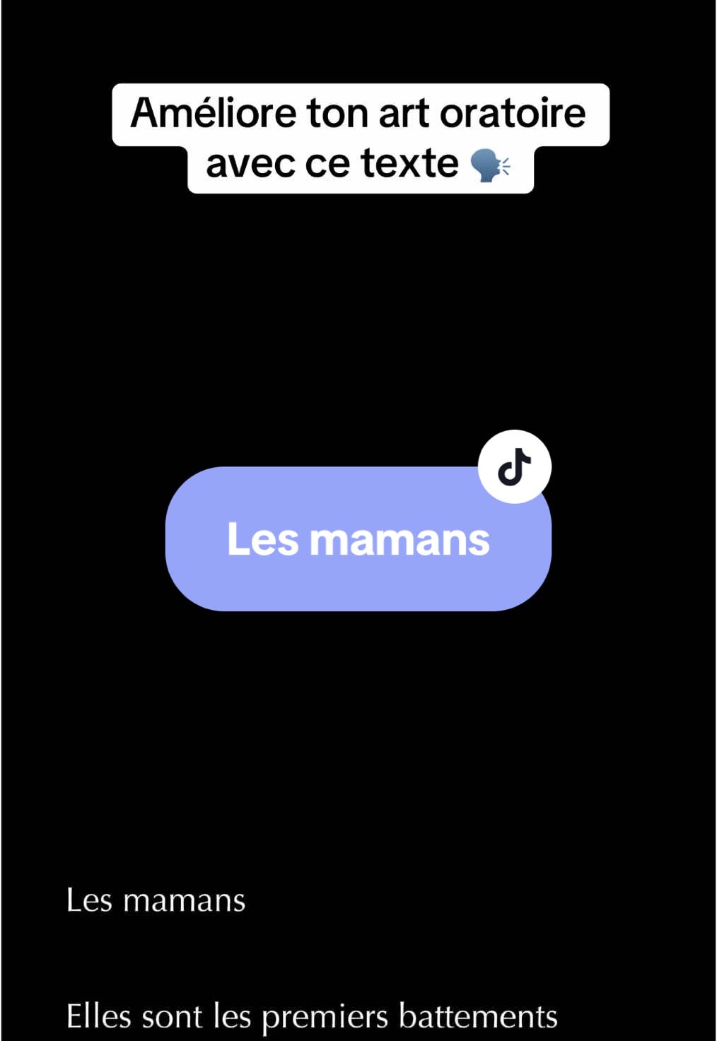Les mamans…#pourtoi #developpementpersonnel #eloquence #scopecuriosity #maman 