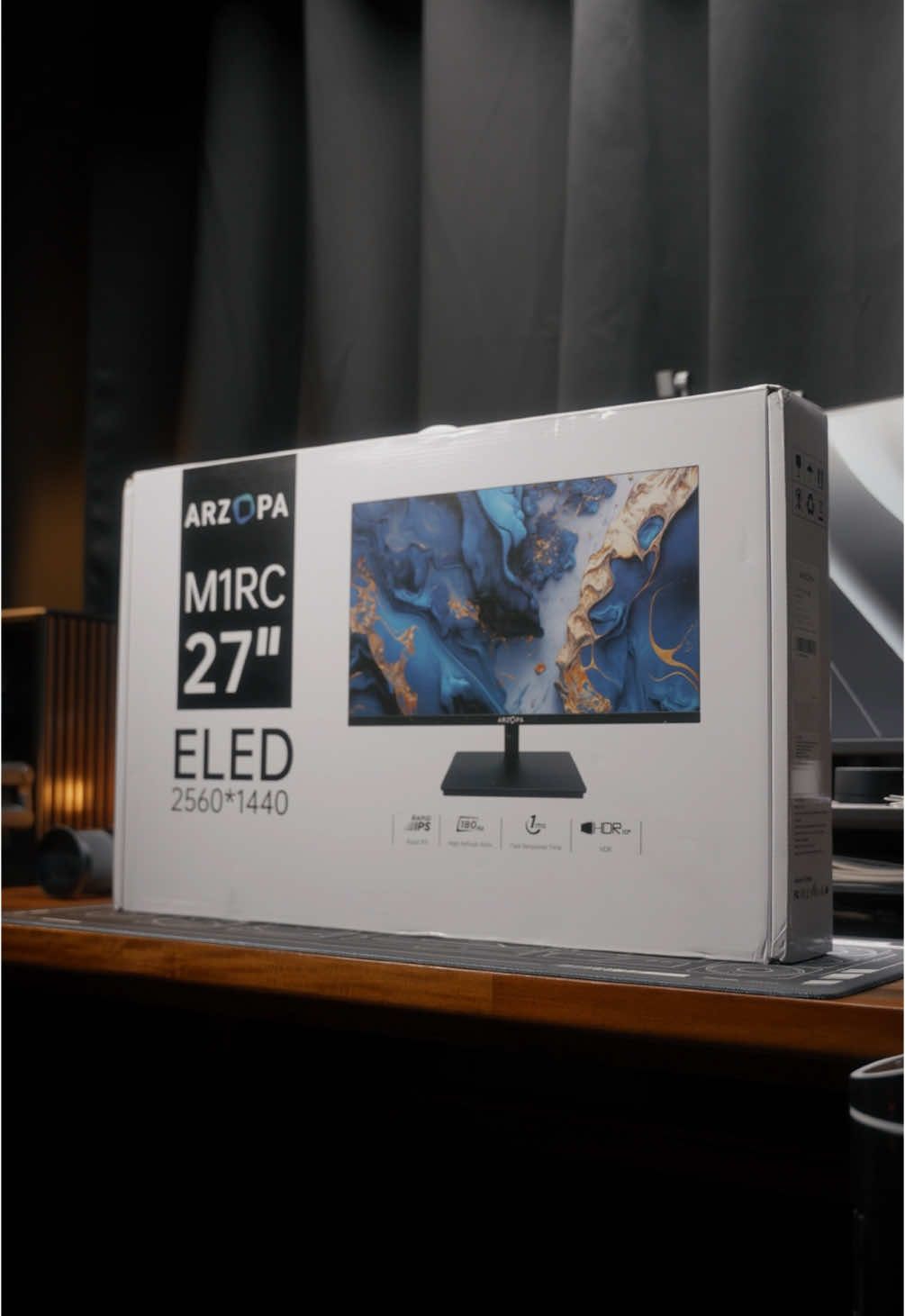 Unboxing the Arzopa M1RC!  🔑 Key specs Display: 27 inch IPS panel Resolution: 2560 x 1440 QHD Refresh rate: 180Hz Response Time: 1ms  @ARZOPA SEA  #arzopa #monitor #gaming #gamingmonitor #pcgaming 