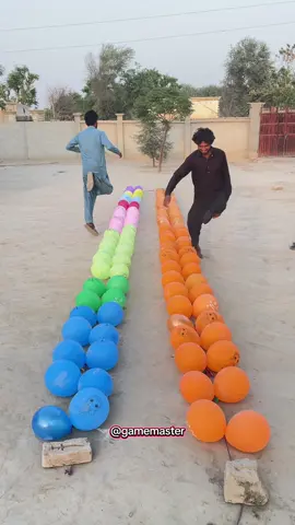 Intresting challenge,ballast ballons with a leg 🦵 #challenge #fyp #trending #viral #games #unitedstate 