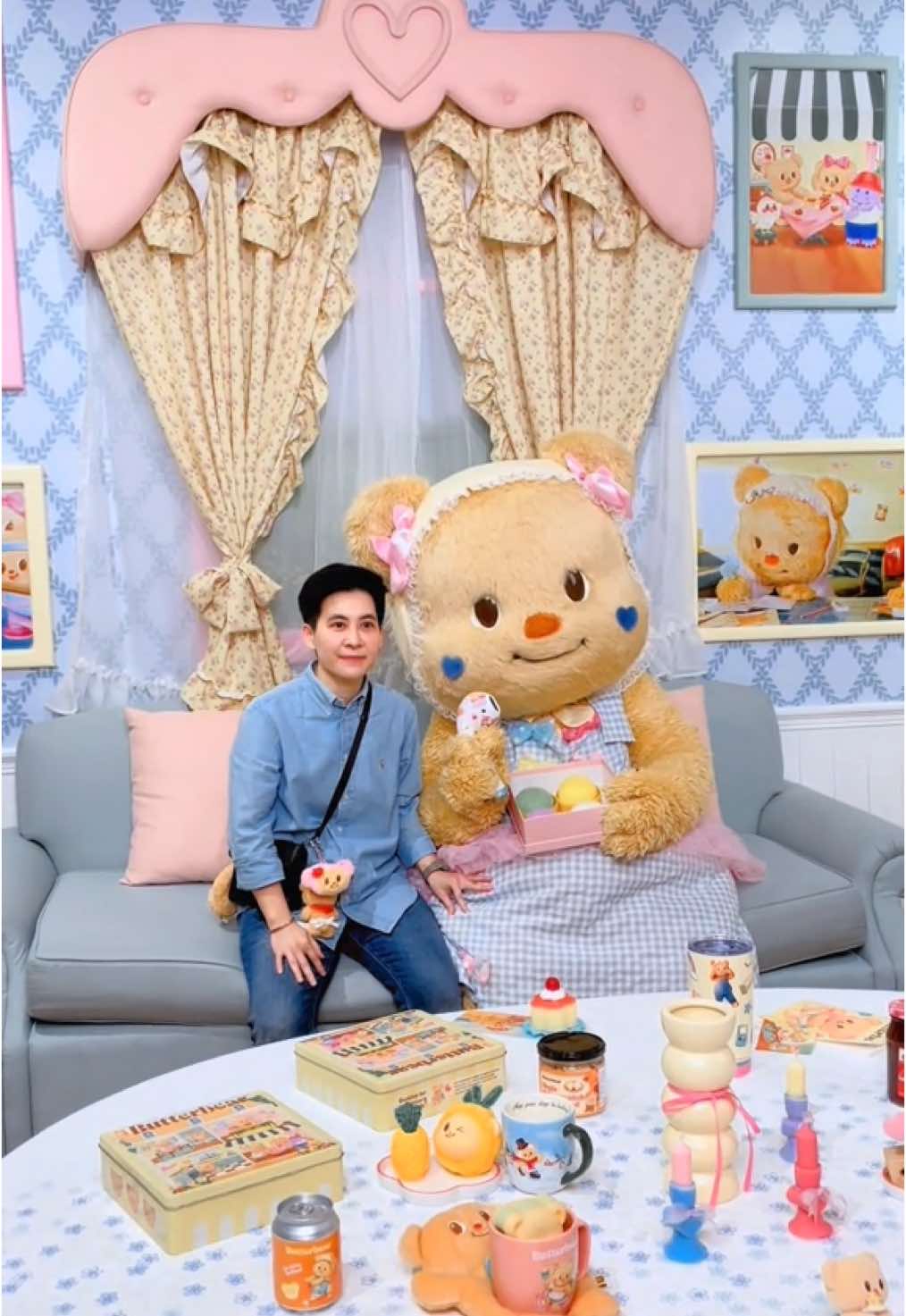 กอดหนูอุ่นที่สุดเลย💓☺️🧸🧸💞@Butterbearth  #น้องหมีเนย #butterbear #ด้อมน้องเนย 