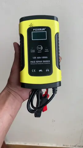 Sạc Bình Ắc Quy Xe Máy - Oto Forxus-12V-4ah-100ah#thinhhanh #xuhuong #dienmaydandung24h 