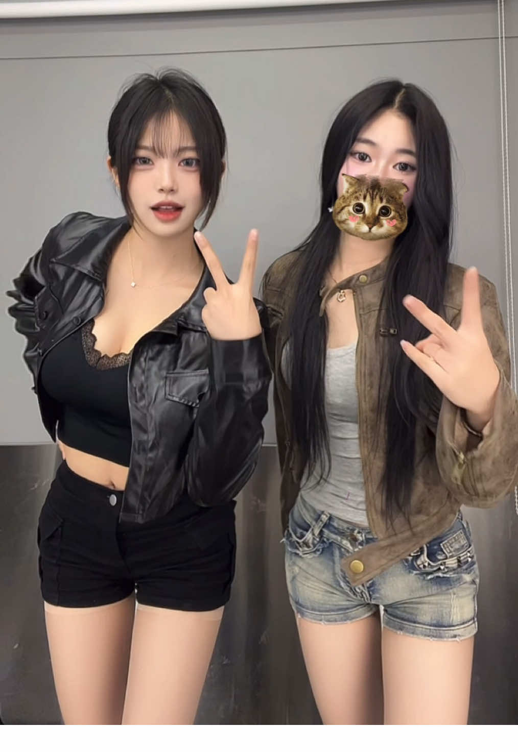 웜톤과 쿨톤 ❤️ #추천 #코디 #y2k #펑크 #포토그레이 