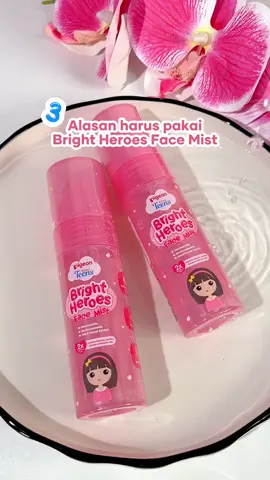 3 alasan harus pakai Bright Heroes Face Mist👀 #PigeonTeensIndonesia #SkincareRemaja #MakeupRemaja #FaceMistPigeonTeens 