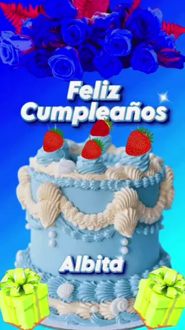 @ALBITA  PORTILLO 729  Felicidades en tu día, y que vengan muchos años más Felicidades Feliz Cumpleaños Albita Dios te cuide y Bendiga hoy y siempre 