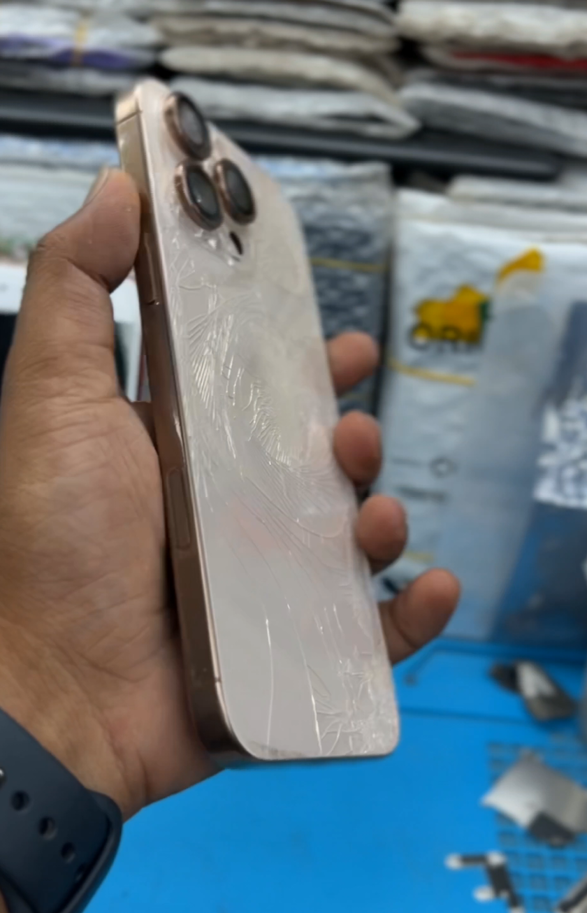 iphone 16 pro max full broken 😱 👨‍🔧🤳 #fyp #foryou #CapCut #foryoupage #tiktok #trending #viral @TikTok Bangladesh @GSM Rakib YT @GSM Rakib YT @GSM Rakib YT 
