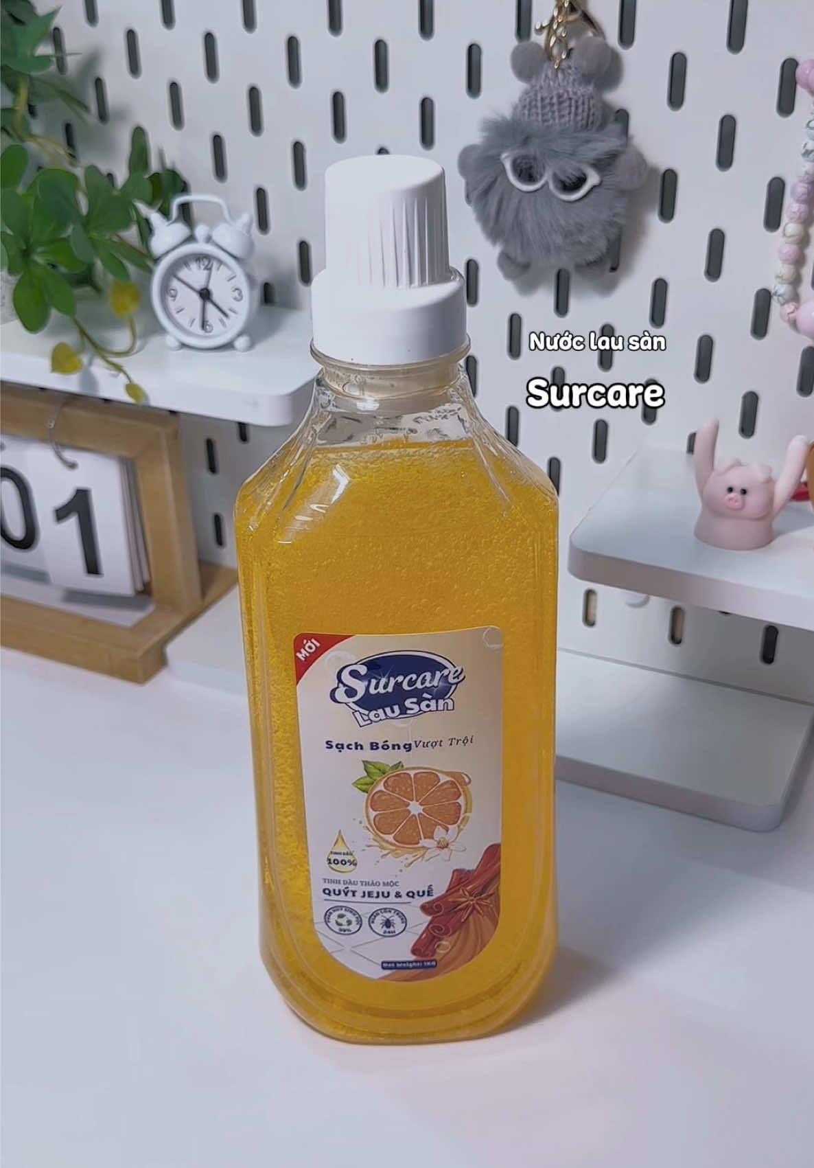 Nước lau sàn mùi quế thơm lắm #nuoclausan #surcare #xuhuong #unboxing #xuhuongtiktok 