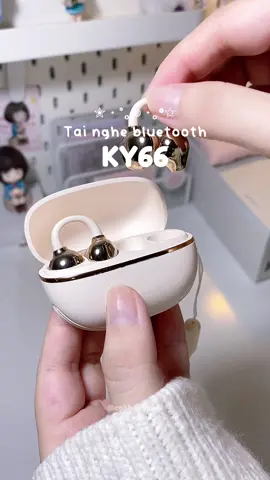 Tai nghe này nhìn lạ hé mà xịn xò lắm ý #tainghe #tainghebluetooth #taingheky66 #xuhuong #fyp 