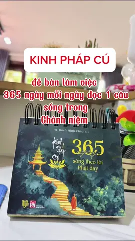KINH PHÁP CÚ để bàn làm việc, mỗi ngày một bài kệ, sống trong chánh niệm mỗi ngày. #kinhphapcu #kinhphapcudeban #phatphapnhiemmau #adidaphat🙏🙏🙏 #xuhuongtiktok 