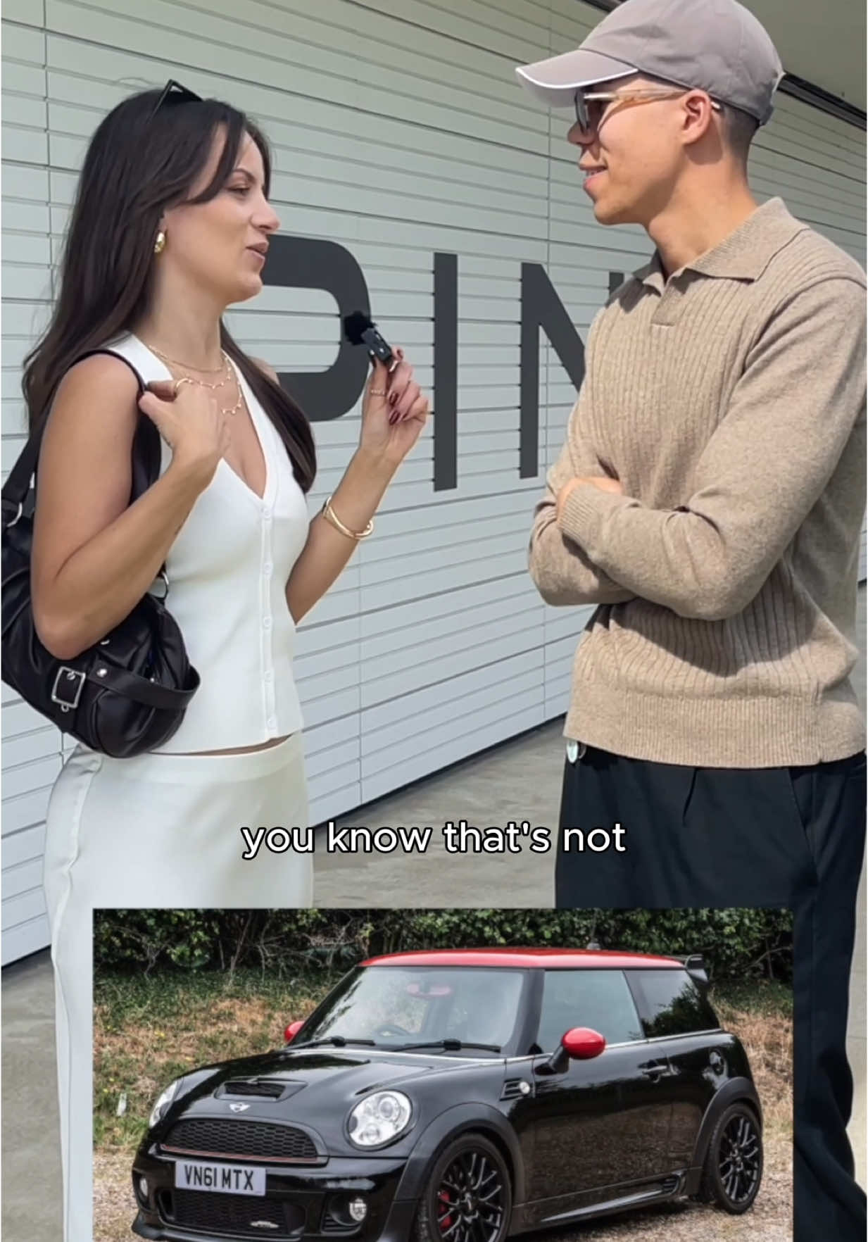 Is this an interview or a chess match? @Pwuf Talks Cars #cars #interview #bmwz8 #goodwood #dreamcar #nobudget #minijcw 