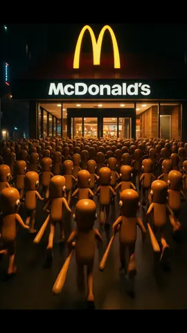 Tung Tung Tung Sahur McDonalds Invasion😱😱😭 #mcdonalds 