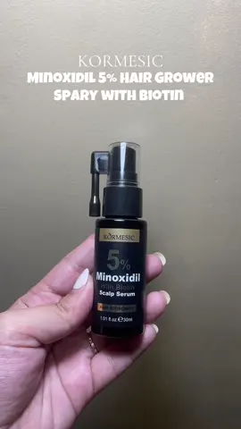 If you’re suffering from hair loss then try this minoxidil 5% hair grower spray with biotin scalp serum #creatorsearchinsights #hairgrowth #hairgrower #hairtreatment #minoxidil #minoxidilhairgrowth 