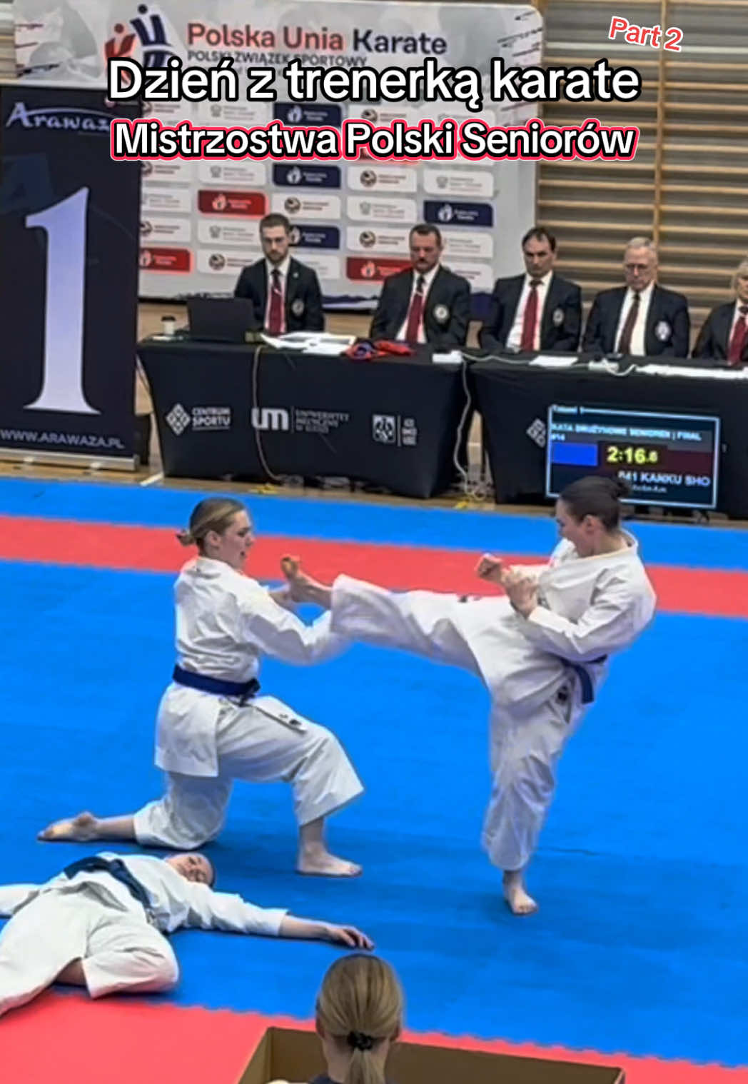 Pogratulujcie dziewczynom w komentarzach, mega się napracowały! 🏆 @Nicole Węcławiak @esi @Len_Liv #karate#zawody#Vlog