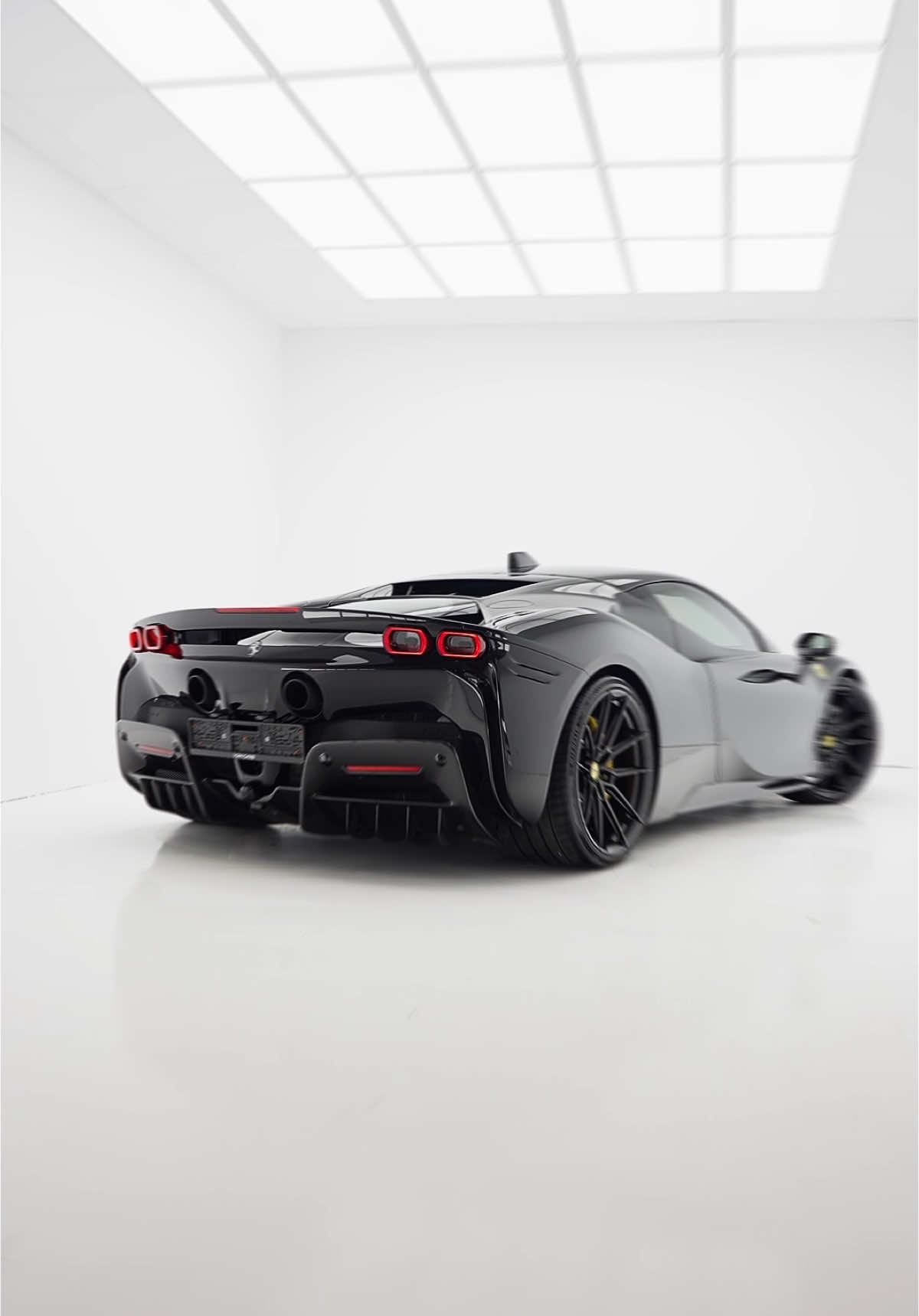 Ferrari SF90 Stradale • We had the honor of working on this lightning-fast Batmobile — enhanced with a touch of Novitec magic. Over 1000 horsepower under your right foot... what could possibly be faster? At night, you won’t even see it fly by: pure stealth, thanks to its black paint and Novitec wheels. Think you can keep up? ✌🏽 #NEXTLEVEL 🪄 • @vdmcars @novitecgroup • #ferrari #ferrarisf90stradale #sf90stradale #ferrarisf90 #ferrarinovitec #novitec #supercar #italycar #fastcar #batmobile #italiancars