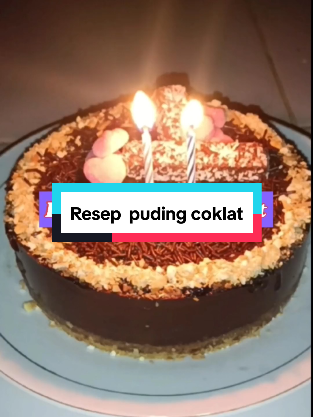 Resep puding coklat  . #berbagiresep #resep #fyp #videofyp #videoviral #viral #enak #resepkue #masakan #kue #soundviral 