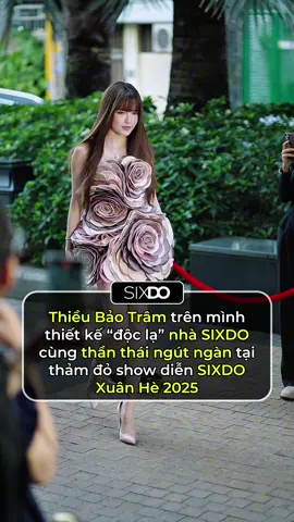 Thiều Bảo Trâm diện trên mình thiết kế “độc lạ” nhà SIXDO cùng thần thái ngút ngàn tại thảm đỏ show diễn SIXDO Xuân Hè 2025 #sixdo #sixdofamily #fashion #TikTokFashion #viral #trending #xuhuong #fyp #tiktokviral #sixdofashionshow #sixdospringsummer2025show #thieubaotram 