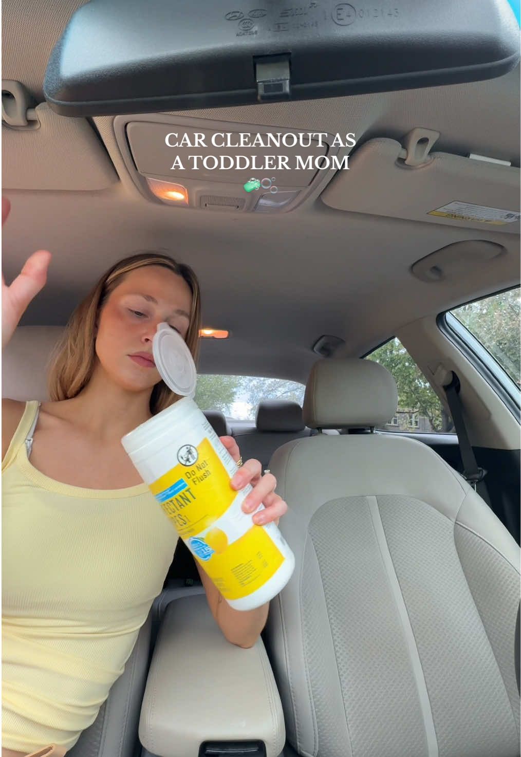 Cleaning my mom car out 🫣 it was horrendous  #carreset #carcleanout #cleanwithme #toddlermom #carclean #momcar #messycar #typebmom #firsttimemom #motherhood #motherhoodunfiltered 