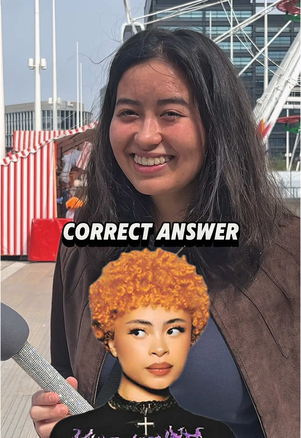 Can You Guess The Celebrity From The Emoji? Follow Me (@cadenmaiden) For More Interviews. 🎤  #streetInterviews #publicinterviews #streetinterview #interview #publicinterview #lanadelrey #nickiminaj #megantheestallion #icespice #tatemcrae #gracieabrams 