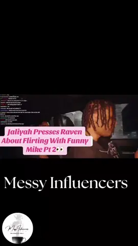 Jaliyah Presses Raven About Flirting With Funny Mike Pt 2👀 #funnymike #fypシ #funnymikeandjaliyah #jaliyahma #raven #creatorsearchinsights 