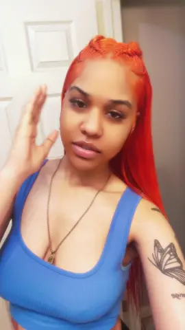 😩#fypage #pretty #orangehairdontcare #baddies #w4w 