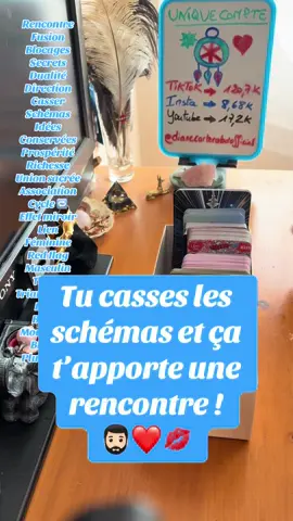 Tu casses les schémas et ça t’apporte une rencontre 🧔🏻‍♂️❤️💋 Cette vidéo est un échantillon de ce que tu as en consultation privée avec moi. Cela ne représente pas ce qui t’attend dans le futur. Ce sont des énergies qui circulent sur le feed à l’instant où tu tombes sur la vidéo. Ne prends que ce qui résonne  pour toi. Reste à l’écoute de ton intuition. Cette vidéo est pour le collectif.  Si tu veux une consultation privée, réserve sur mon site Internet : https://oracles-diane.com     Attention aux faux comptes qui se font passer pour moi et aux escroqueries 🙄  Demande un vocal sur insta pour être sûr.e !!  ##pourtoi##message##sms##tiragesentimental##homme##voyancecartomancieguidance##dianecarterobd##voyance##tiragedujour##energiedujour##cartomancie##guidance##guidancedujour##oracle##tarot##spiritualité##messagedujour##messagedesguides