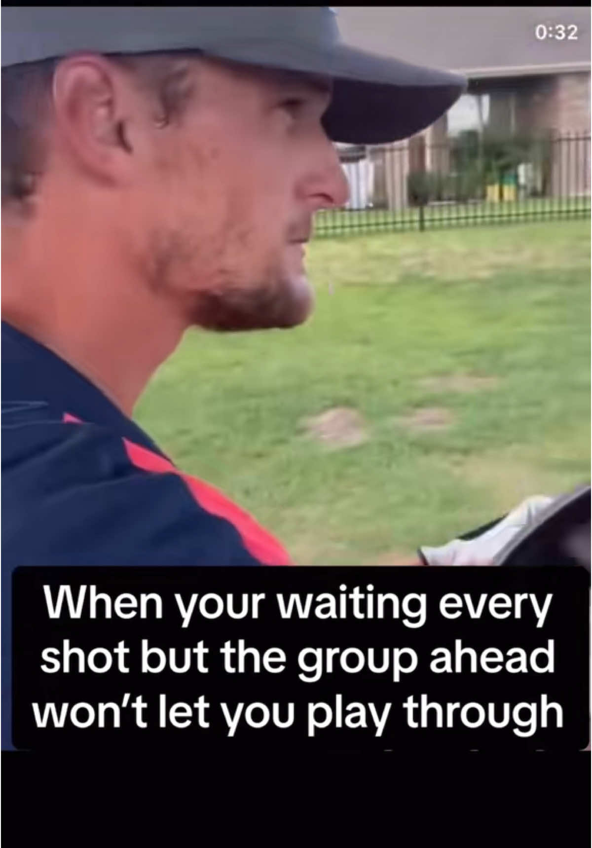 What would you do if this happened? #golf #PGATOUR #fyp 