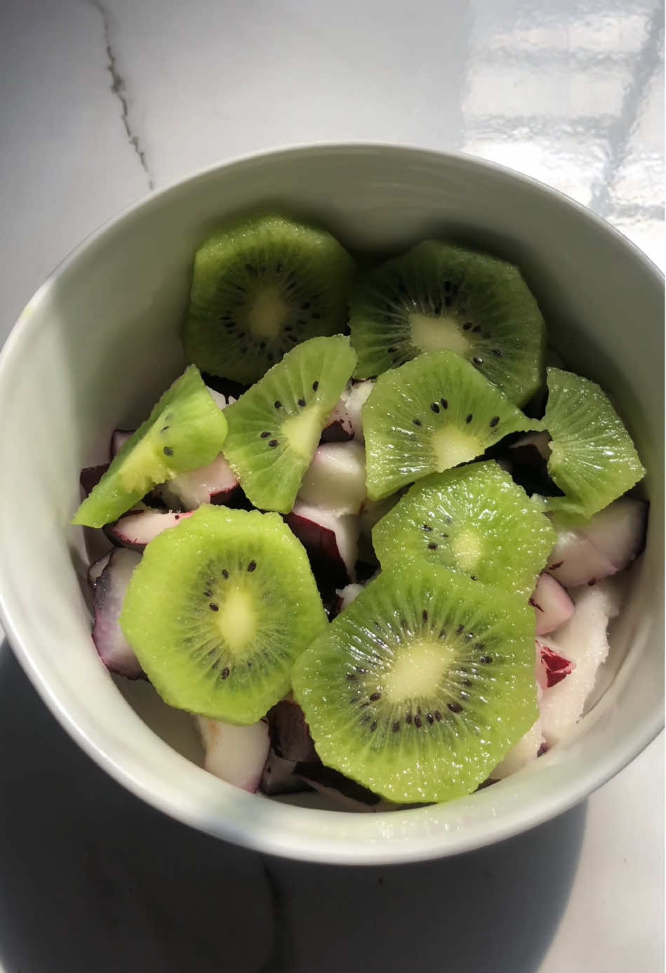 🥝 #Summer #fruits #kiwi #fyp #salad #waydia #jamaicatiktok 