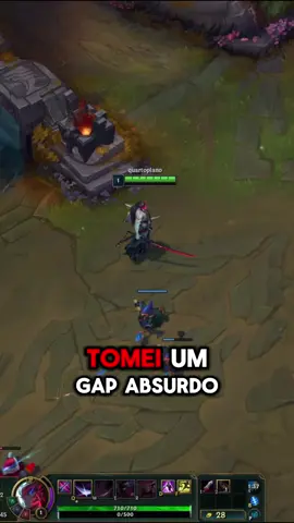 Tomei um Gap no mid, e mesmo assim terminei o jogo Positivo ! #leagueoflegends #quartoplano #paravoce #yone