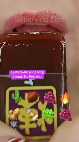 ASMR Satisfying Eating Sounds For Relaxing #asmr #eatingsounds #satisfyinglips 