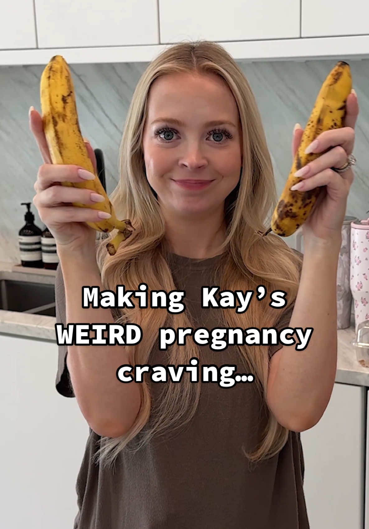 Based on her reaction, I think Kay and Ellie liked it! 😂🤤 backstory ::: One thing I love doing is cooking for Kay! Whenever I can, I like to make things for us! And one of my favorite things to make, is her cravings! She comes up with the most wacky cravings! And it’s always a challenge to try and make her craving come to life! This time she was craving some kind of pancake banana breakfast taco! So I did my best to make pancake batter from scratch using her old bananas, and then cook up the rest of the breakfast stuff for her! I got it all put together into a “paco” and I brought it to Ellie and Kay! She was so excited to try it, and based on their reactions, I think they actually liked it! 🤣 #kayandtayofficial #couples #relationships #pregnant #postpartum 