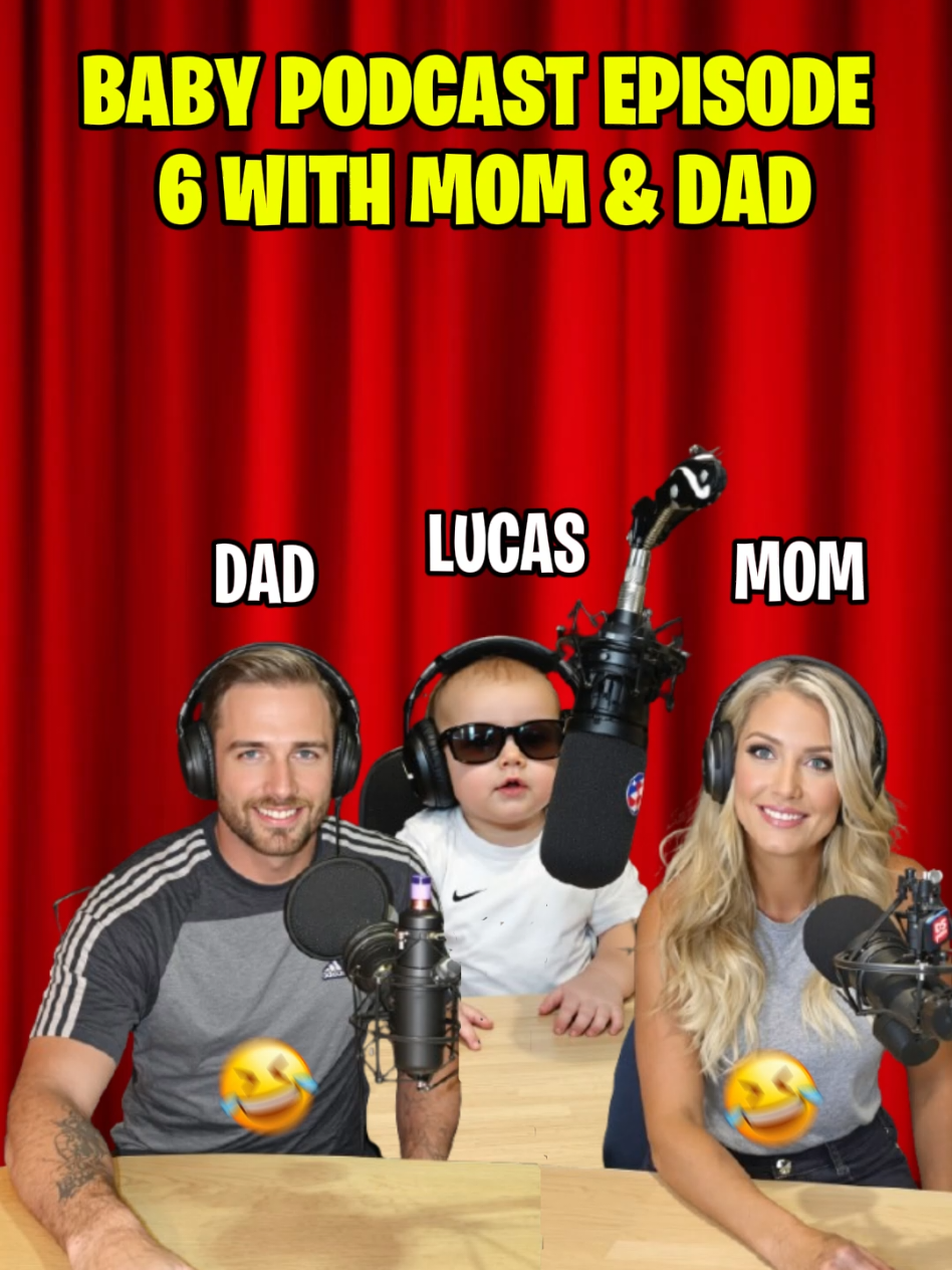Baby Podcast Episode 6 with Mom & Dad 😂! #babypodcast #podcast #fyp #usa🇺🇸 