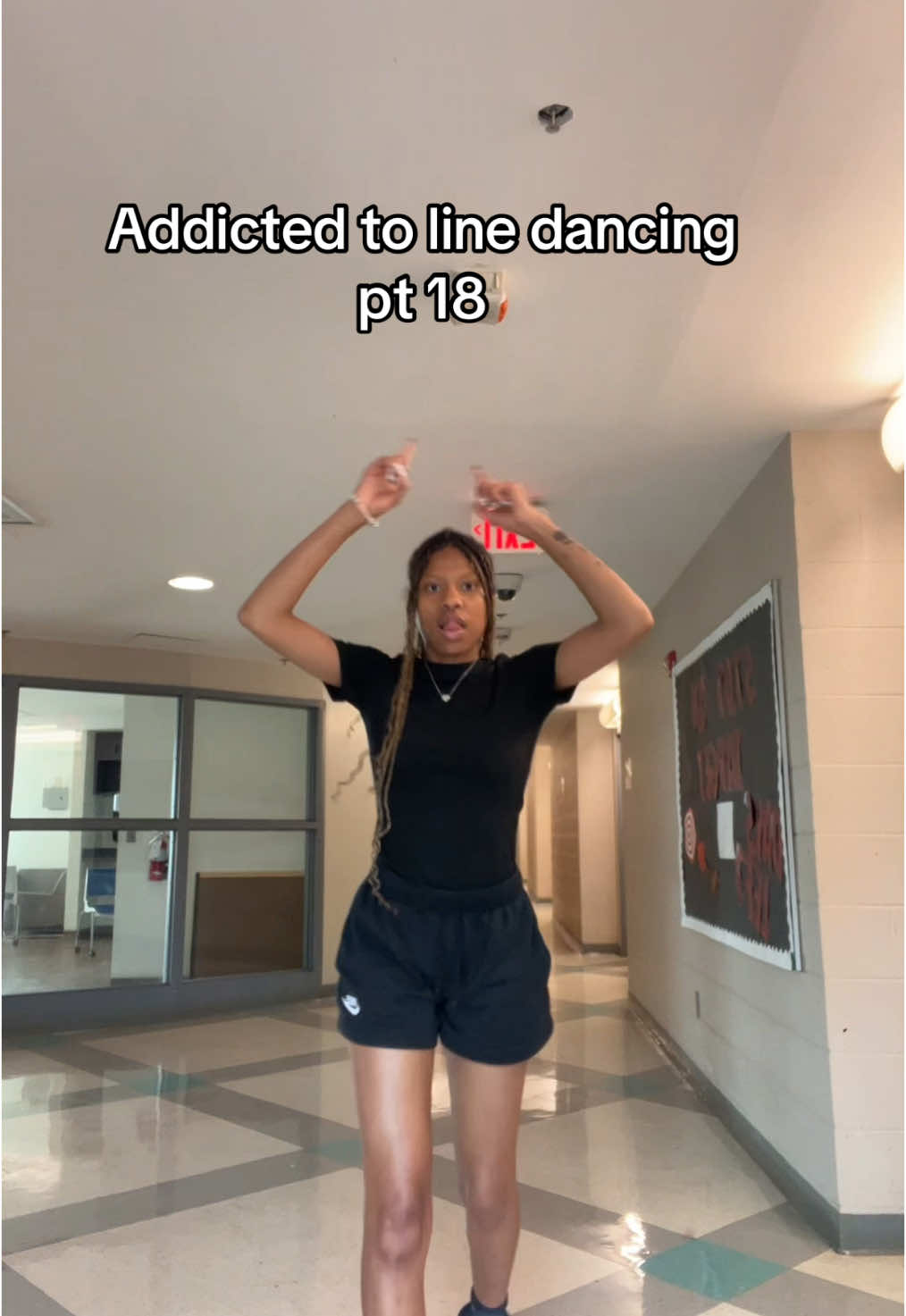 This the black wobble 😀 #wobblelinedance #linedance #linedancing #fyp