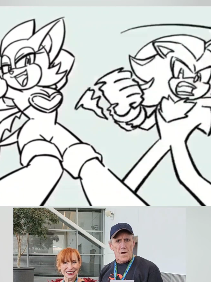Team Dark Motto  Kirk and Karen doing the Team Rocket Motto, Thought about making them say Team Dark but I wanted to keep it what it was.  Special Guest added at the end Ryan, Scott and Colleen 🥰 #sonicthehedgehog #sonicandtails #tailsthefox #knuckles #knucklestheechidna  #rougethebat  #shadowthehedgehog #kirkthorton #colleenoshaughnessey #ryandrummond 