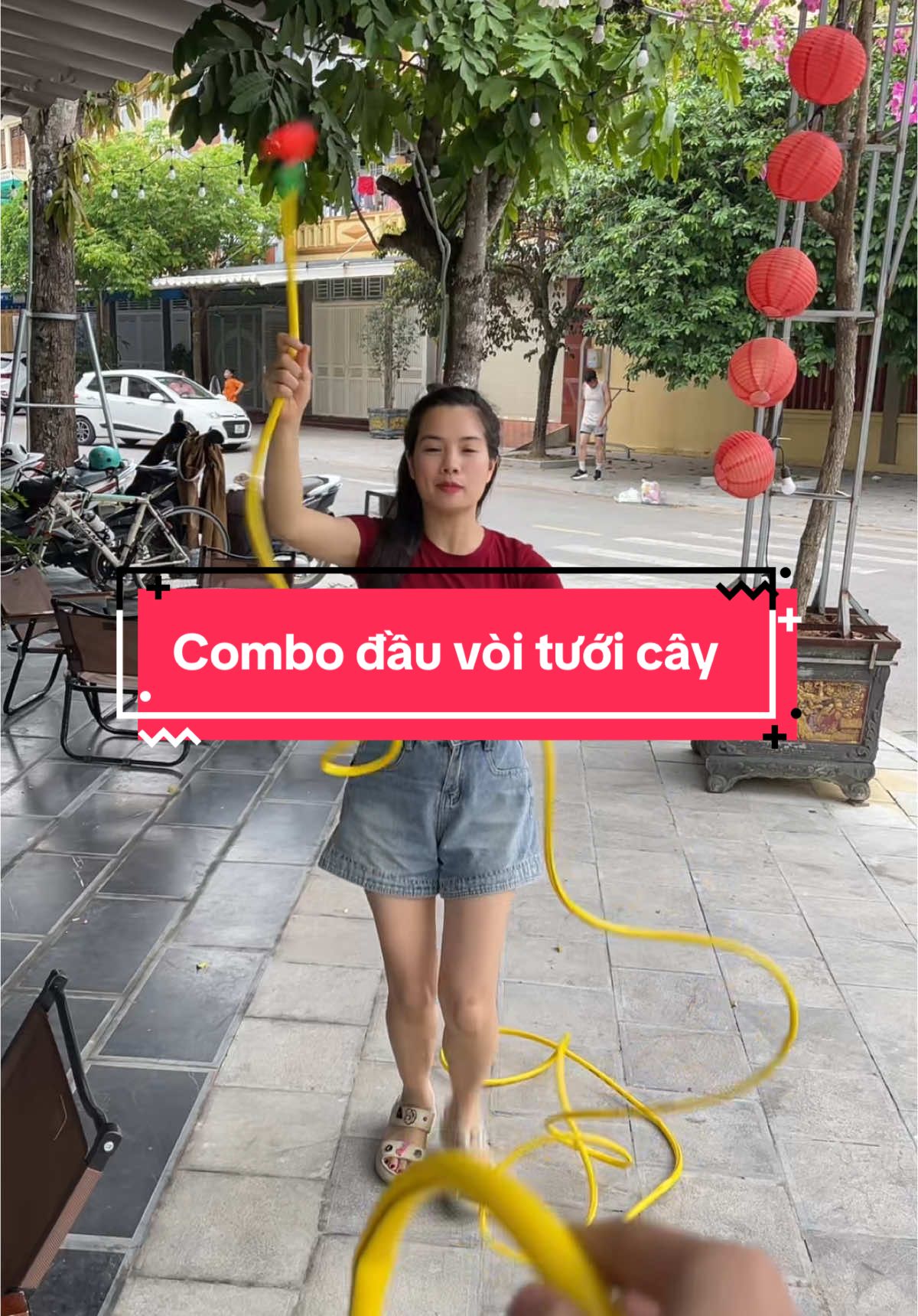Combo đầu vòi tưới cây #thanhmai92 #voituoicay #voituoidanang 