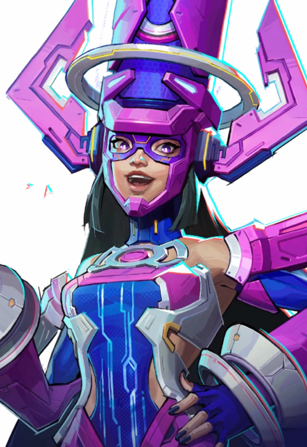 She’s tweaking #f #fyp #zyxcba #foryoupage #fypシ #fypシ゚viral #marvel #marvelrivals #marvelrivalsclips #galacta 