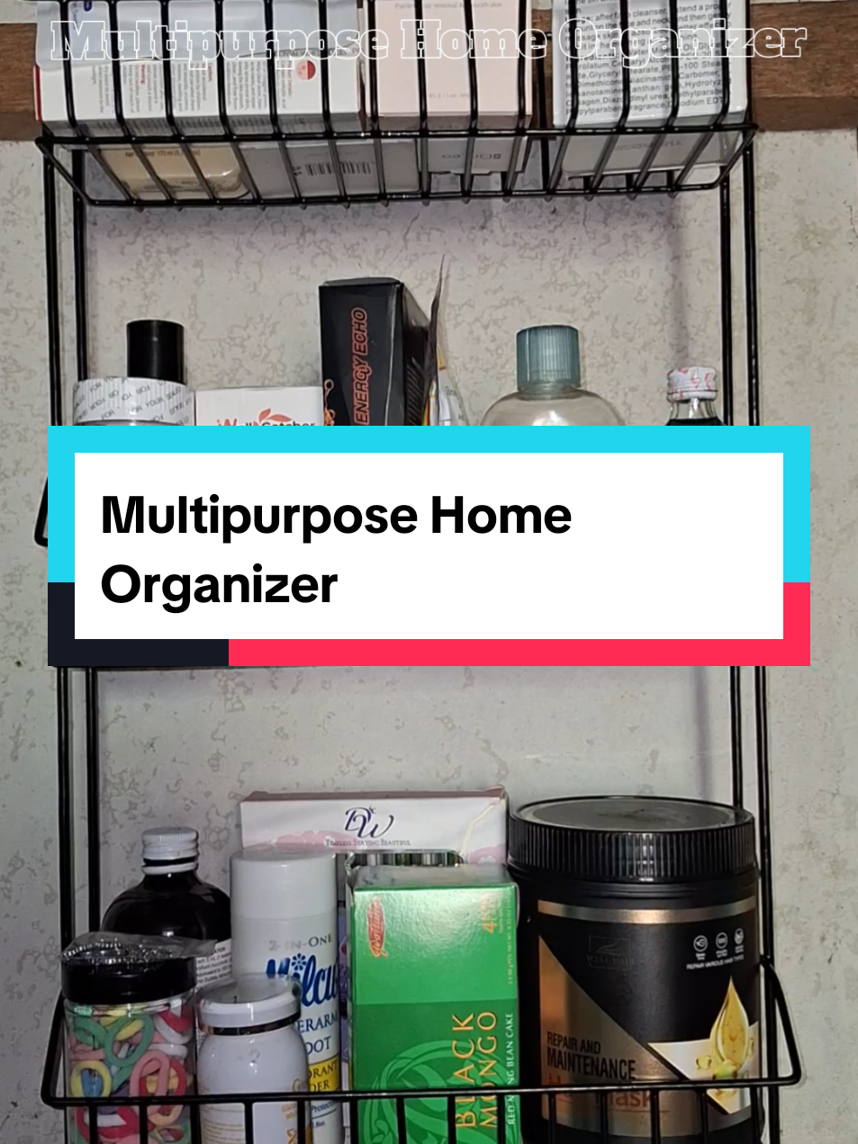 Multipurpose Home Organizer | Shower Caddy | Bathroom Rack | Metal Kitchen Rack | 12 Inches Long #multipurposerack #multipurposeracks #homeorganizer #organizer #organizers #rack #racks #12incheslong #12inches #showercaddy #bathroomrack #kitchenrack #metal #multicolor #rectangular #organizerforhome #3layer #3layers 