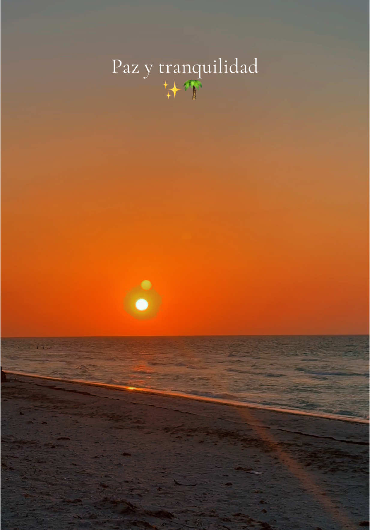 Atardecer en la playa 🌅 #tiktokviral #playa #vacaciones #paratiiiiiiiiiiiiiiiiiiiiiiiiiiiiiii 
