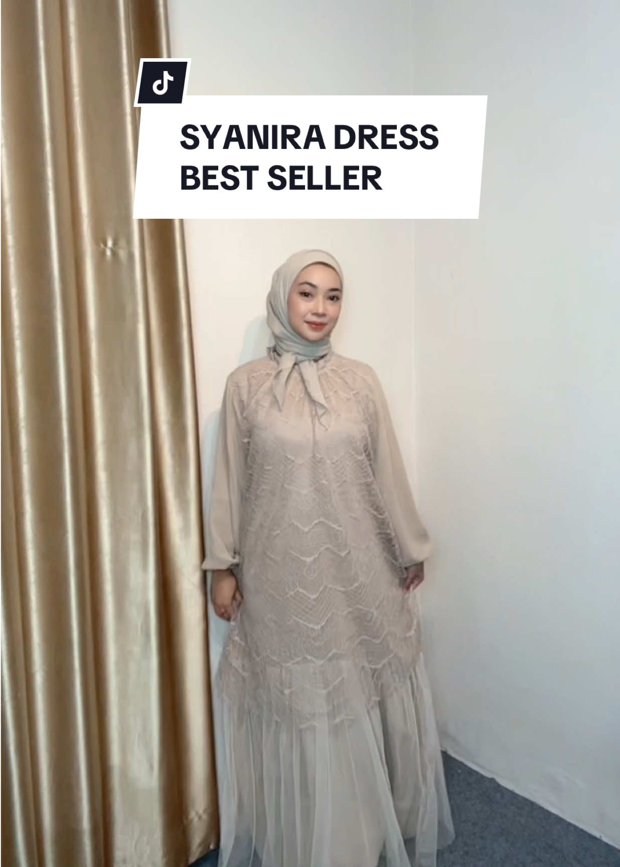 habis lebaran terbitlah kondangan,yuhuu syanira dress ini best seller banget. jangan sampe kehabisan lagi‼️ langsung checkout sekarang juga yaa 🛍️✨ #dresskondangan #dresswanita #dresslebaran #outfitideas #ootdhijab #fypage 