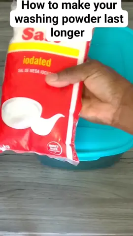 How to make your washing powder last longer and work even better   #reelschallenge 