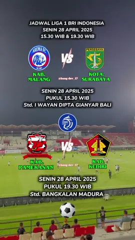Jadwal BRI LIGA 1 Indonesia  #timnas #garudadidadaku🇲🇨🇲🇨 #infobola #briliga1 