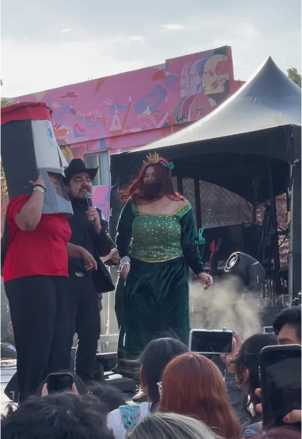 Que no se supone que esto era una fiesta?!! 🤠🥳 #shrek #shrek2 #cover #yoquierounheroe #losshinigamisdelnorte #7eleven 