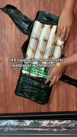 Pwedi sya sa cr, dahil waterpoof self adhesive wallpaper sya madikit #wallpaperforwall #newwallpaperdesignforwalls 