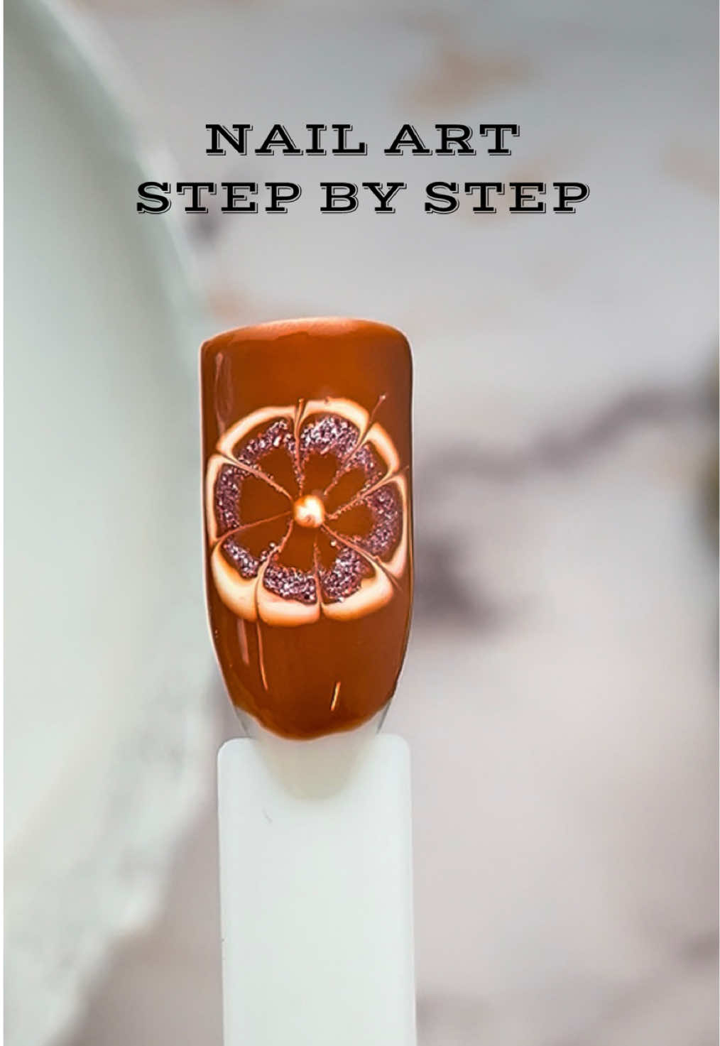 Gel nail design tutorial