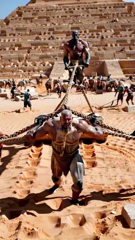 wie die Pyramiden gebaut wurden #Alien #AI ​​#Giganten #Pyramiden #FYP #Wüste #Cadamitologia 