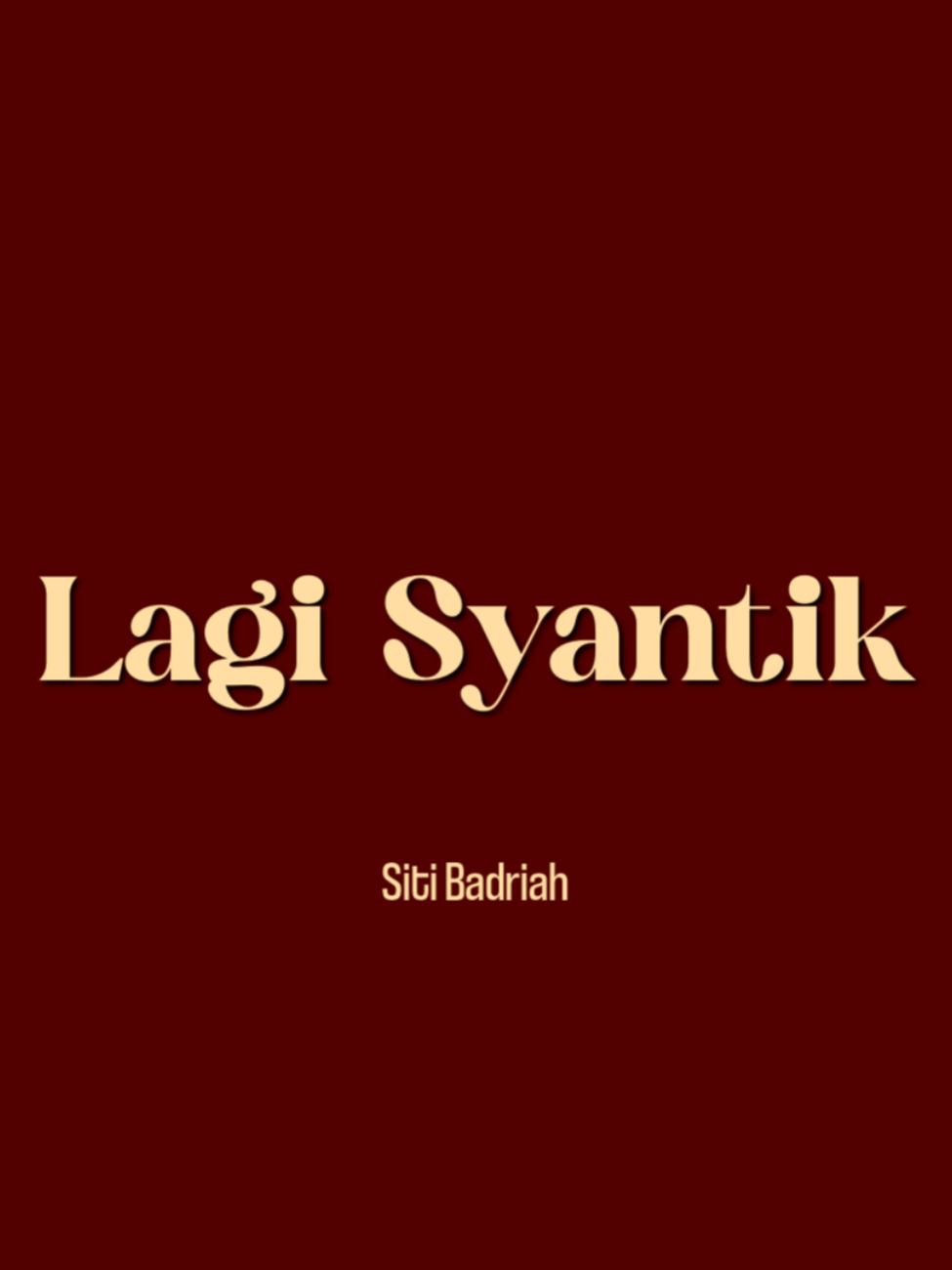 lagi syantik>>>#aesthetic #lyrics #fyp 