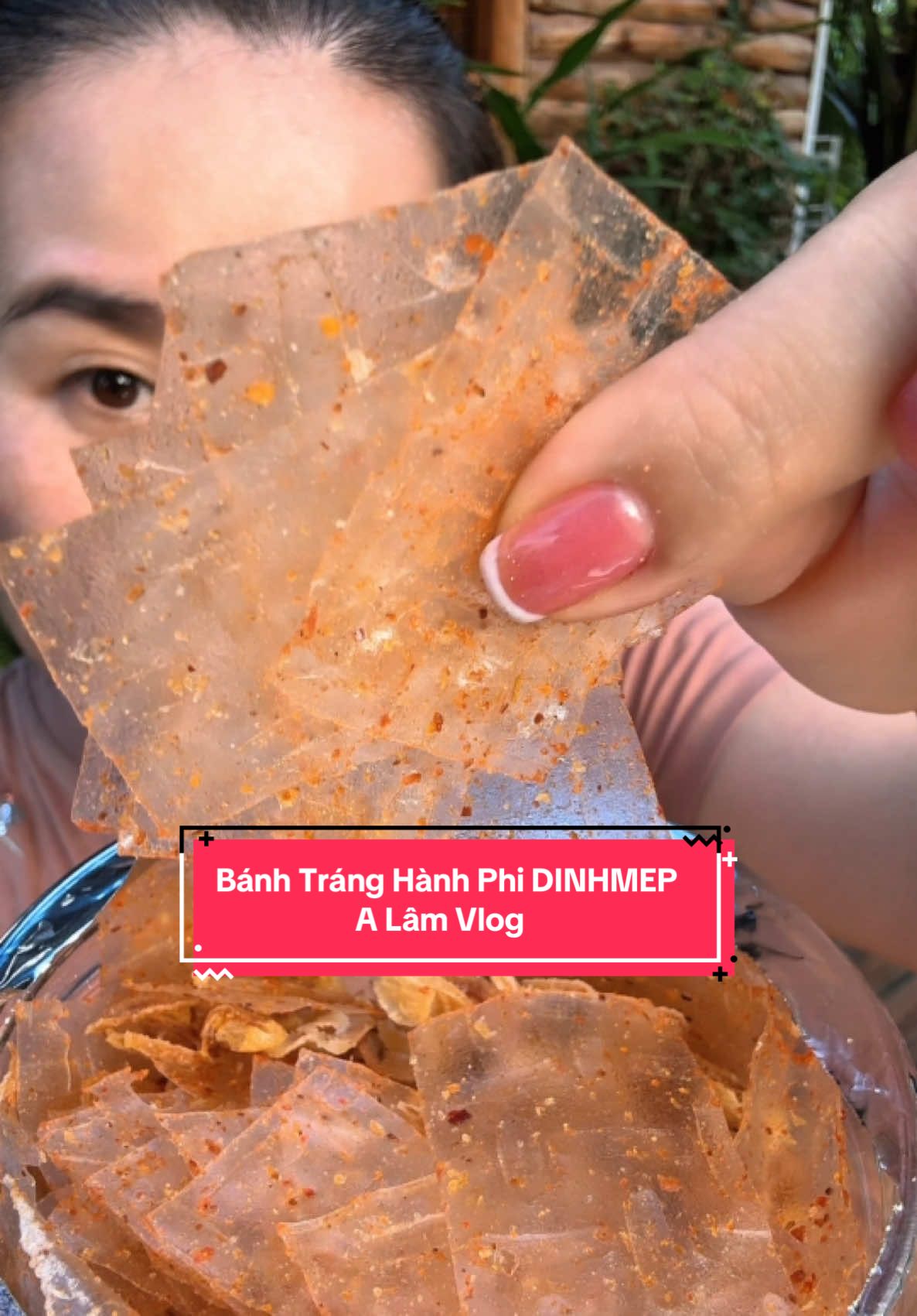 Đề Nghị Anh Lâm Vlog nhe ... Đổi tên bánh tráng hành phi dính mép thành bán tráng hành phi mỏ mép đi #bepcuagiao #mukbang #anvat #banhtrang #banhtranghanhphi #banhtranghanhphidinhmep #banhtranglamvlog 