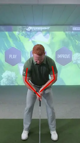 Keeping the width during the swing is the big difference between beginner golfers and advanced golfers. #clubfitting #clubfitter #clubfittings #clubfitters #clubbuilding #clubbuilder #clublabgolf #golfcoach #golfcoaching #simulator #indoorgolfsimulator #golfsimulator #golfsimulators #foresightsports #golfsimulation 